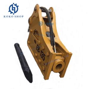 China Box Silence Side Type Hydraulic Jack Rock Breaker Hammer SB70 SOOSAN Attachment For Backhoe Excavator 18-21 Ton wholesale