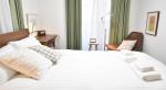 Australia rental apartment custom design furniture of wood bed with inwall