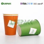 12oz 16oz 22oz Disposable Cold Paper Cups , Custom Disposable Drinking Cups Eco