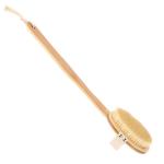 Bristle Sisal Custom Logo Wooden Shower Brush For Exfoliation And Skin Care