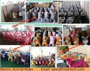 China Electrical Ride-On Toy Animal Plush Zippy Toy Plush Animal Electric Scooter Factory Price! wholesale