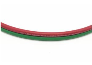 China Excellent Adhesiveness EPDM 3/16'' Twin Welding Hose WP 300Psi wholesale