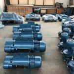 Heavy Duty Crane Electric Wire Rope Hoist Wireless Remote Controlled