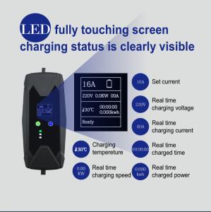 China OCPP 2.0.1 3 Pin Plug Electric Car Charger Domestic Electric Car Charging Point 7kw wholesale