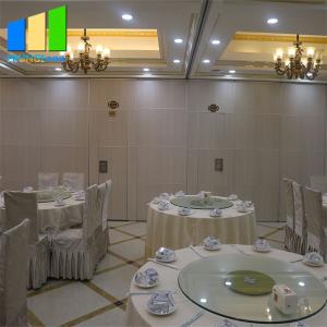 China Sliding Door In Banquet Hall Wood Room Divider Screen Movable Partition Walls For Banquet Hall wholesale