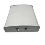 Flat Panel RFID Outdoor Directional Antenna 2 Port 902-928 MHz 9.5dBi 340x280x80