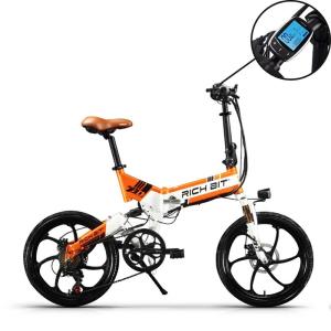 China Mtb Full Suspension Mountain Electric Bikes Built In Lithium Battery Rich Bit Electric Bicycle wholesale