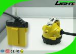 10.4Ah 25000lux Underground Cap Lamps 348Lum With SOS