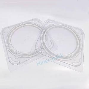 China Cassette Silicon 3 Inch Wafer Box With Clamshell Style wholesale
