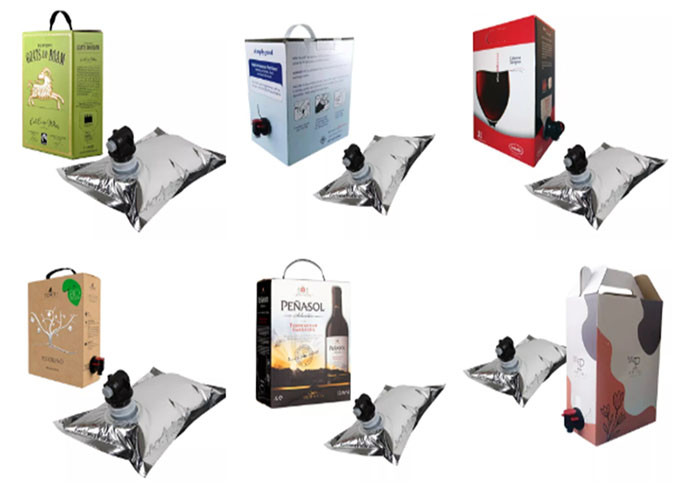 2L / 3L / 5L Disposable Coffee BIB Bag In Box Dispenser With Valve / Spigot 200 220 Microns