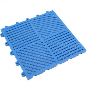 China E Friendly PVC Interlocking Floor Tiles Anti Slip PVC Floor Mat 25*25 wholesale