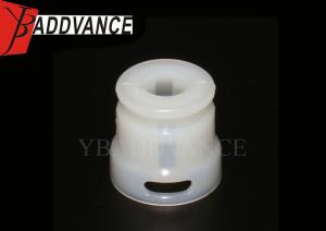 China White Fuel Injector Repair Kits 6mm Hole Nylon Caps For Honda Keihin Civic Si Crv wholesale
