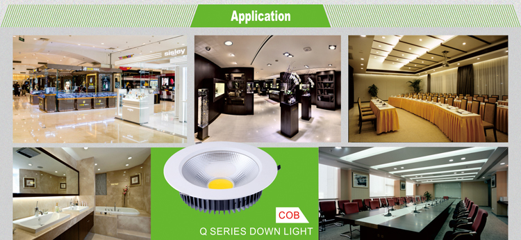 18W COB adjustable LED downlight factory direct