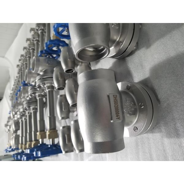Casting Stainless Steel DN25 PN50 Cryogenic Handwheel Globe Valve