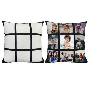 China Polyester Blank Sublimation Pillow Cases 40*40cm Size Comfortable wholesale