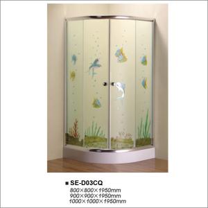China Sliding Glass Door Shower Enclosure For Home / Hotel / Office / Vila Using wholesale