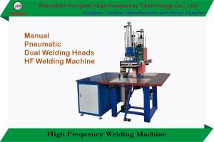 China 380V / 50 Hz High Frequency Welding Machine Desk Top With Two Welding Heads wholesale