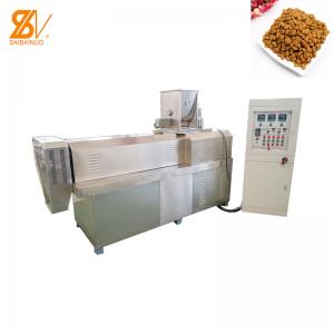 China Stainless Steel 180kg/H Dry Cat Food Pellet Making Machine wholesale