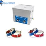 AC 220-240V Hydrosonic Jewelry Cleaner 6.5L Stainless Steel With Heater Timer