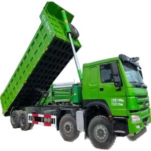 China Used Sinotruk Howo Dump Truck 12 Wheeler RHD 40tons Second Hand 6X4 8X4 Right Cab wholesale