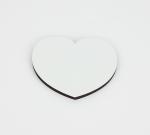 Wholesale Heart Shape 60x54mm Sublimation Blank Fridge Magnet for Household
