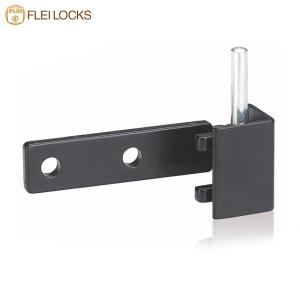 China Panel Cabinet Zinc Alloy Die-Casting Door Black Pin Hinge Metal Hinge wholesale
