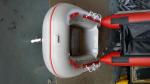 Entertainment Transparent Inflatable Boat 3.3m Durable 4 Person Inflatable Boat