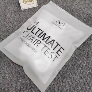 China Custom Matte Frosted Zip Seal Ziplock Plastic Bags For Clothing Zipper Bag wholesale