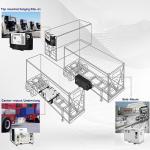 15kw 18.75kva Water Cooling Reefer Generator Set Underslung Genset For Reefer