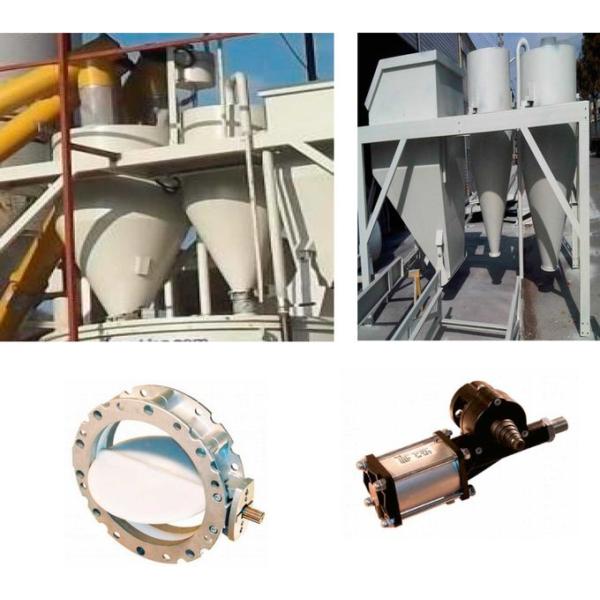 Low Energy Consumption HL180 Tower Batching Plant
