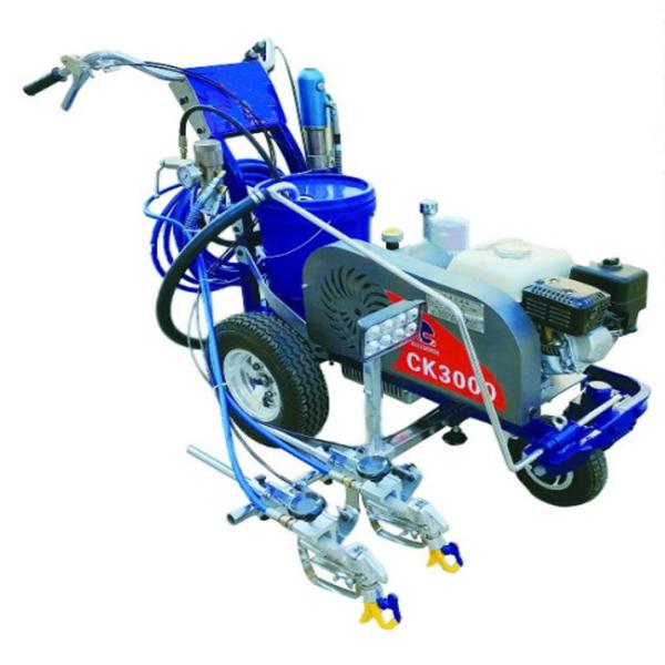 CKQ3000 High Pressure Airless Cold Paint Road Marking Machine / Road Cold Spray