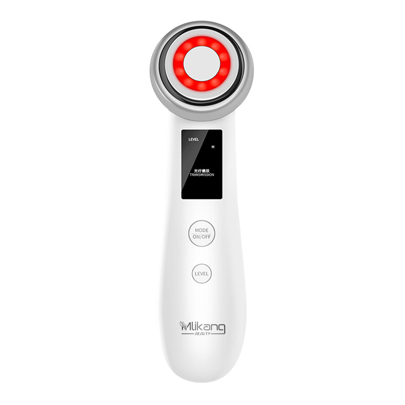 Mlikang Beauty Pink Hand Hold Mini Face Massager / 5V Beauty Massager Machine OEM