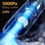 120W Rechargeable Wireless Handheld Car Vacuum Cleaner Mini Cyclone Strong
