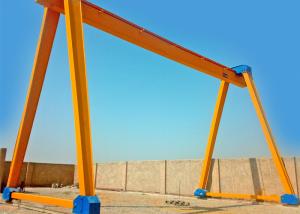China Motorized 5 Ton Single Girder Travelling Gantry Crane For Workshop wholesale