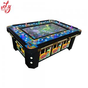 China 55 inch 10 Players Arcade Fishing Games Cabinet With Bill Acceptor And Mutha Goose System For Sale wholesale