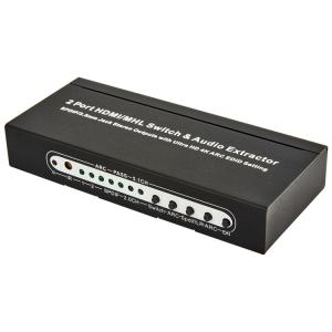 China 2 x 1 3D ARC Audio EDID HDMI 4K Switcher wholesale
