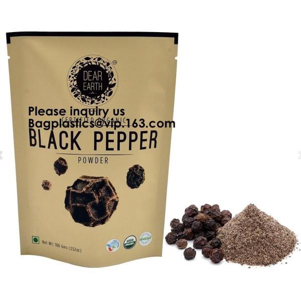 Custom Print Biodegradable Foil Packaging Soft Zipper Stand Up Bottom Gusset Plastic Drinking Pouches Bags With Straws