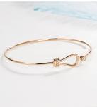 Gold Bangles Gold Value 18K Gold Diamond Bangle 0.15ct Open-Type Lock