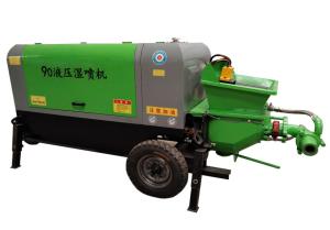 China Pneumatic 22 Kw Wet Shotcrete Machine Portable Gunite Machines wholesale