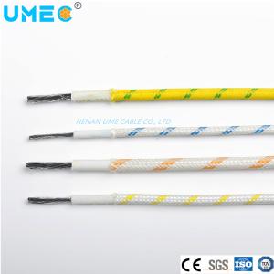 China Steel Works SiF YG AGRP Electrical Heating Resistance Silicone Fiberglass Braided Lead Wire wholesale