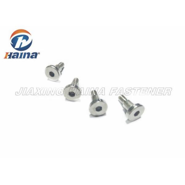 Coarse Threaded Stainless Steel Machine Screws M6 Hex Socket Head With Shoulder