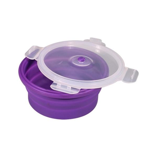 4 Size Hot Selling Wholesale Microwavable Safe Leakproof Easy Clean Silicone