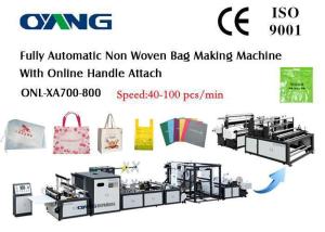 China Fully Automatic Ultrasonic Non Woven Bags Making Machine For Six Kinds Bag wholesale