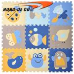 EN71 certificate Animal Puzzle Mat / 12″ by 12″ Kids Puzzle Play Mat