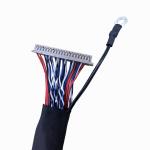 Copper Signal Wire 30PIN 40 Pin LVDS Cable With PUR TPE PVC Jacket