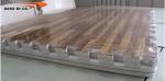 Grey Colour 1/2" Thickness Soft Wood Grain Floor 2'X2'