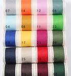 Stitched Edge Polyester Ribbon 6mm-40mm Poly Ribbon Rolls Green Red