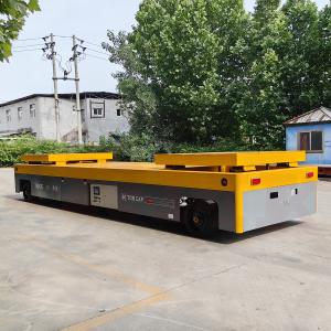 China Hydraulic Material Transfer Carts 30 Tons Industrial Transfer Trolley wholesale