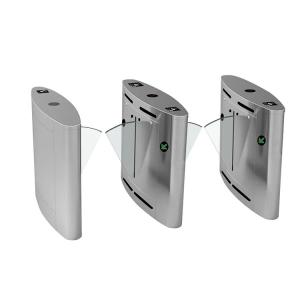 China Automatic Flap Barrier Turnstile Gate Manufacturers SUS304 For Indoor / Outdoor wholesale