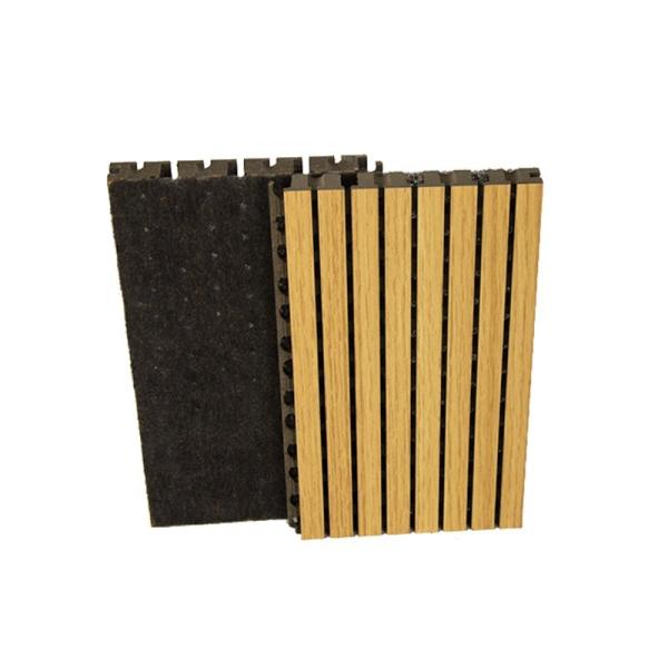 MASTER ACOUSTIC Groove Wall Varnish Veneer Wooden Painted Slot Board Decorative